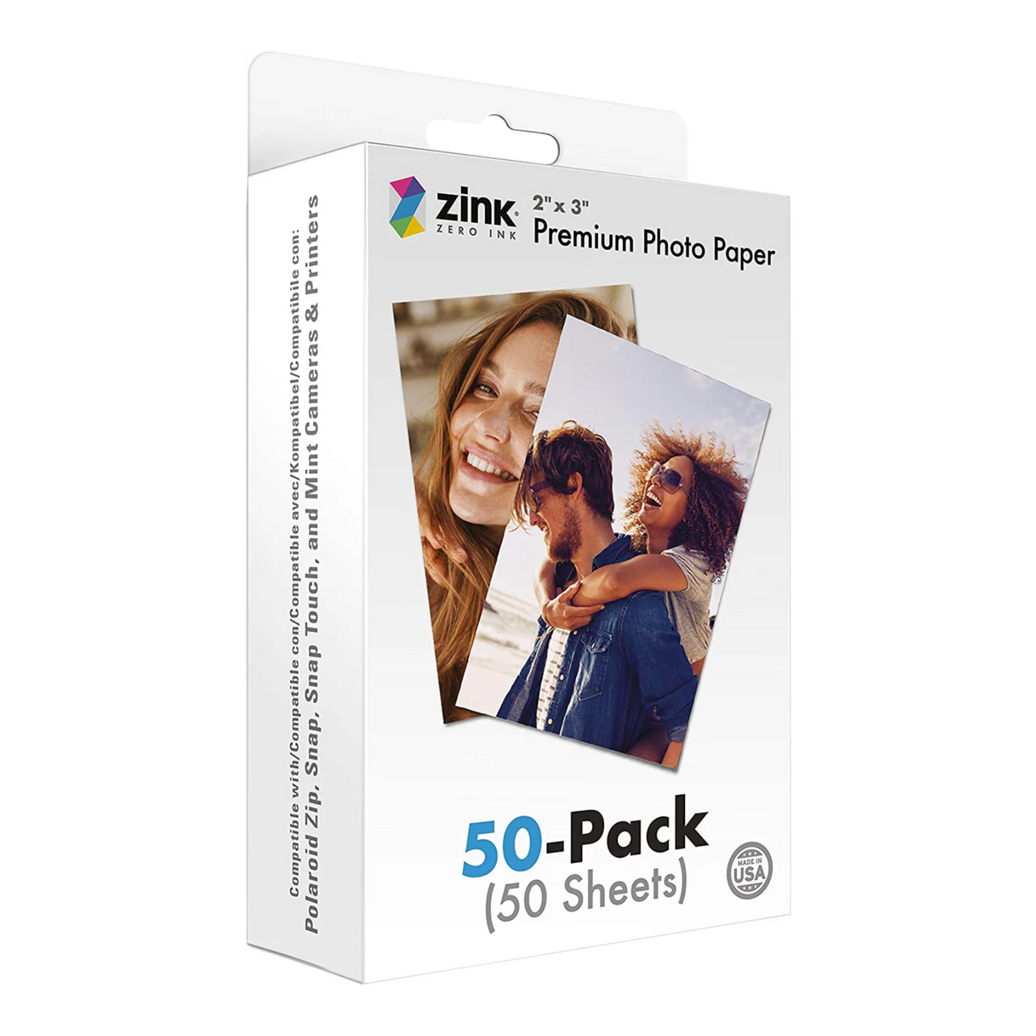 Premium Instant Photo Paper (50 Pack)